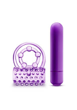 Load image into Gallery viewer, Play with Me The Player Vibrating Double Strap Cock Ring