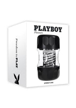 Load image into Gallery viewer, Playboy Spring Fling Rechargeable Stroker - Black/Clear