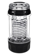 Load image into Gallery viewer, Playboy Spring Fling Rechargeable Stroker - Black/Clear - Large