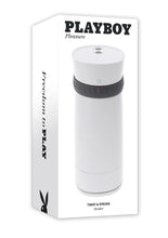 Load image into Gallery viewer, Playboy Twist and Stroke Rechargeable Masturbator - White
