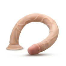 Load image into Gallery viewer, Dr. Skin Silver Collection Dildo with Suction Cup 19in - Vanilla