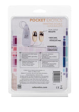 Load image into Gallery viewer, Pocket Exotics Vibrating Double Gold Bullets