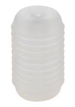 Load image into Gallery viewer, Pop Sock Ribbed Stroker - Clear