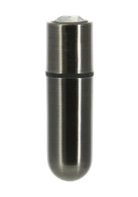 Load image into Gallery viewer, Powerbullet First Class Rechargeable Mini Bullet - Crystal/Gun Metal/Metal
