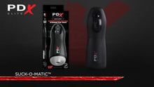Load and play video in Gallery viewer, PDX Elite Suck-O-Matic Rechargeable Masturbator