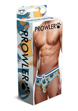 Load image into Gallery viewer, Prowler Autumn Scene Open Brief - Blue/Orange - XSmall