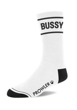 Load image into Gallery viewer, Prowler Red Bussy Socks - Black/White