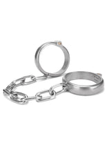 Load image into Gallery viewer, Prowler Red Heavy Duty Metal Ankle Cuffs - Stainless - Silver/Steel