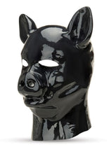 Load image into Gallery viewer, Prowler Red Latex Pig Hood - Black