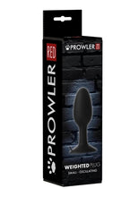 Load image into Gallery viewer, Prowler Weighted Butt Plug - Black - Small