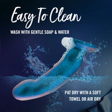 Load image into Gallery viewer, Temptasia Rebellion Peg Silicone Dildo - Blue Erotic
