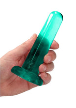 Load image into Gallery viewer, Realrock Crystal Clear Dildo with Suction Cup