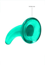 Load image into Gallery viewer, Realrock Crystal Clear Dildo with Suction Cup