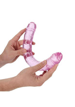 Load image into Gallery viewer, Realrock Crystal Clear Double Dong
