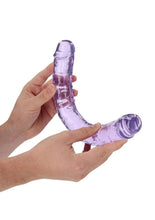 Load image into Gallery viewer, Realrock Crystal Clear Double Dong