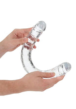 Load image into Gallery viewer, Realrock Crystal Clear Double Dong