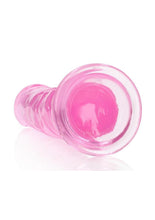 Load image into Gallery viewer, Realrock Crystal Clear Straight No Balls Dildo