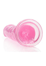 Load image into Gallery viewer, Realrock Crystal Clear Straight No Balls Dildo