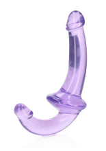 Load image into Gallery viewer, Realrock Crystal Clear Strapless Strap-On 6 - Clear/Purple