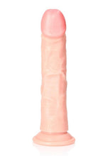Load image into Gallery viewer, Realrock Curved Realistic Dildo with Suction Cup - Vanilla - 8in