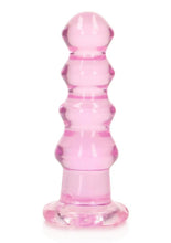 Load image into Gallery viewer, Realrock Curvy Dildo Or Butt Plug - Pink - 5.5in