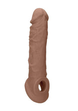 Load image into Gallery viewer, Realrock Realistic Penis Sleeve - Caramel - 8in