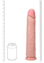 Load image into Gallery viewer, Realrock Ultra Realistic Skin Extra Large Straight Dildo with Suction Cup