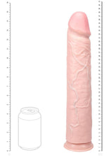 Load image into Gallery viewer, Realrock Ultra Realistic Skin Extra Large Straight Dildo with Suction Cup