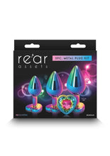 Load image into Gallery viewer, Rear Assets Aluminum Anal Plug Trainer Kit - Multicolor - 3 Pieces