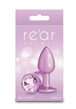 Load image into Gallery viewer, Rear Assets Anal Plug - Small - Iridescent - Pink - Small