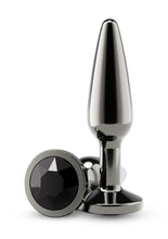 Load image into Gallery viewer, Rear Assets Chrome Tapered Anal Plug - Gray/Grey - Medium