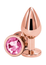 Load image into Gallery viewer, Rear Assets Rose Gold Anal Plug - Pink - Medium/Small