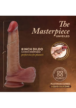 Load image into Gallery viewer, Renaissance Davinci Silicone Sliding Foreskin Dildo with Squeezable Balls