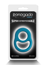 Load image into Gallery viewer, Renegade Cradle Silicone Cock Ring - Teal