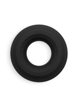 Load image into Gallery viewer, Renegade Fireman Ring Silicone Cock Ring - Black - Small