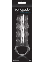Load image into Gallery viewer, Renegade Reversible Power Cage Penis Sleeve - Clear