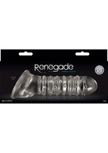Load image into Gallery viewer, Renegade Ribbed Sleeve Penis Extender - Clear