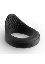 Load image into Gallery viewer, Renegade Slider Rechargeable Silicone Cock Ring - Black
