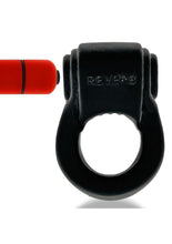 Load image into Gallery viewer, Revring Reverb Vibrating Cock Ring - Black/Tar Ice