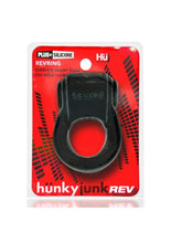Load image into Gallery viewer, Revring Reverb Vibrating Cock Ring - Black/Tar Ice