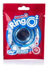 Load image into Gallery viewer, Ringo 2 Stretchy Cock Ring with Testicle Sling - Blue