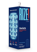 Load image into Gallery viewer, Rize Swich Self Lubricating Stroker Dual End Masturbator - Clear