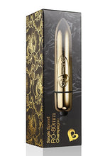 Load image into Gallery viewer, RO 80 Mm Single Speed Bullet Vibrator - Champagne Gold/Silver