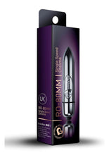 Load image into Gallery viewer, RO 80mm Single Speed Bullet Vibrator - Chrome - Silver