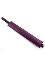 Load image into Gallery viewer, Rouge 3 D-Ring Padded Leather Adjustable Collar - Black/Purple