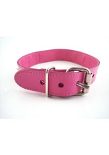 Load image into Gallery viewer, Rouge O Ring Studded Adjustable Leather Collar - Pink