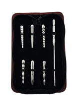 Load image into Gallery viewer, Rouge Stainless Steel Penis Plug Set with Handle - Silver