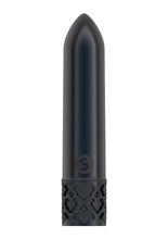 Load image into Gallery viewer, Royal Gems Glitz Rechargeable Bullet - Grey/Gun Metal