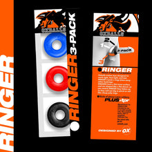 Load image into Gallery viewer, Ringer Max Cock Ring (3 Pack) - Assorted