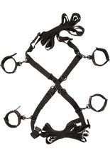 Load image into Gallery viewer, Scandal Over The Bed Cross - Black/Red